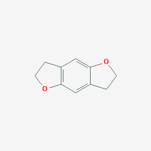 molecular formula C10H10O2 B136007 2,3,6,7-四氢苯并[1,2-b:4,5-b']二呋喃 CAS No. 81926-24-1