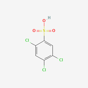 molecular formula C6H3Cl3O3S B1360072 2,4,5-三氯苯磺酸 CAS No. 6378-25-2