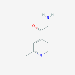 Ethanone, 2-amino-1-(2-methyl-4-pyridinyl)-