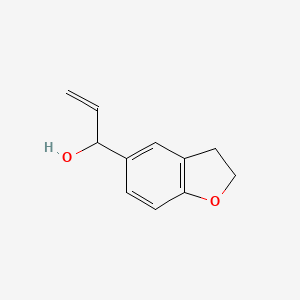 1-(2,3-Dihydrobenzofuran-5-yl)prop-2-en-1-ol