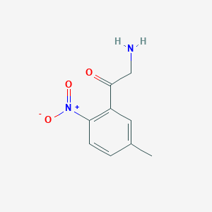 2-Amino-1-(5-methyl-2-nitrophenyl)ethan-1-one