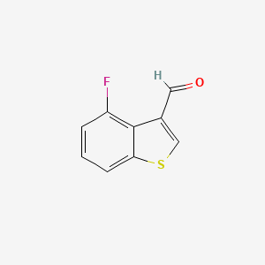 4-Fluoro-1-benzothiophene-3-carbaldehyde