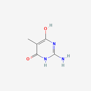 B1360079 2-Amino-4,6-dihydroxy-5-methylpyrimidine CAS No. 6627-65-2