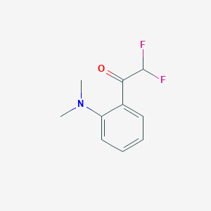 1-(2-Dimethylamino-phenyl)-2,2-difluoro-ethanone