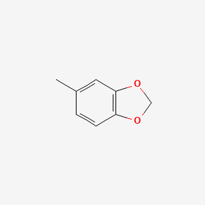 molecular formula C8H8O2 B1360083 5-甲基-1,3-苯并二氧杂环己烷 CAS No. 7145-99-5