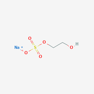 molecular formula C2H5NaO5S B13600832 Sodium2-(sulfonatooxy)ethan-1-ol 