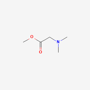 molecular formula C5H11NO2 B1360084 N,N-二甲基甘氨酸甲酯 CAS No. 7148-06-3