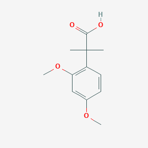 2-(2,4-Dimethoxyphenyl)-2-methylpropanoic acid