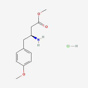 methyl(3S)-3-amino-4-(4-methoxyphenyl)butanoatehydrochloride