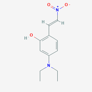 5-(Diethylamino)-2-(2-nitroethenyl)phenol