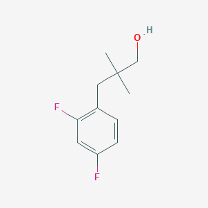 3-(2,4-Difluorophenyl)-2,2-dimethylpropan-1-ol