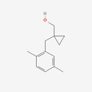 (1-(2,5-Dimethylbenzyl)cyclopropyl)methanol