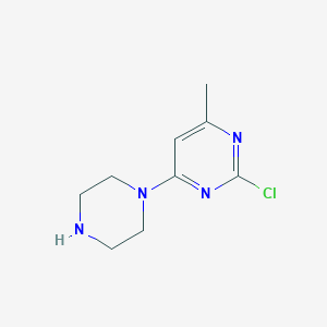 2-Chloro-4-methyl-6-(piperazin-1-yl)pyrimidine