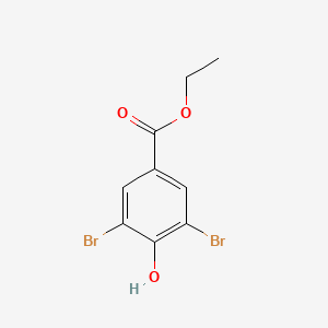 B1360093 Ethyl 3,5-dibromo-4-hydroxybenzoate CAS No. 55771-81-8