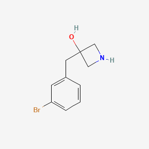 3-(3-Bromobenzyl)azetidin-3-ol