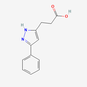 5-Phenyl-1H-pyrazole-3-propanoic acid