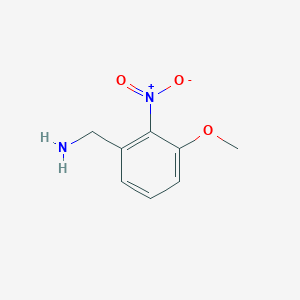 (3-Methoxy-2-nitrophenyl)methanamine