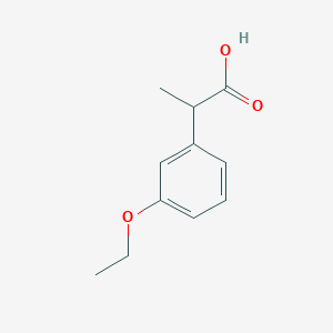 2-(3-Ethoxyphenyl)propanoic acid