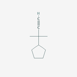 (2-Methylbut-3-yn-2-yl)cyclopentane