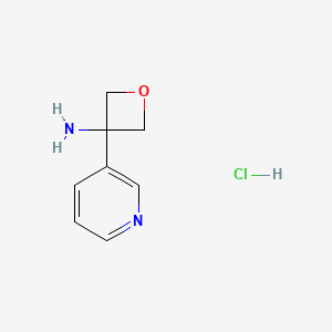 3-(Pyridin-3-yl)oxetan-3-amine hydrochloride