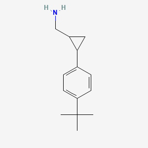 (2-(4-(Tert-butyl)phenyl)cyclopropyl)methanamine