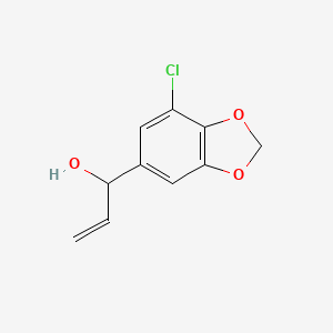 1-(7-Chlorobenzo[d][1,3]dioxol-5-yl)prop-2-en-1-ol