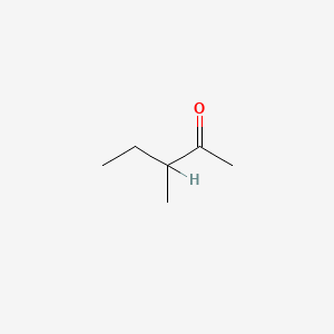 B1360105 3-Methyl-2-pentanone CAS No. 565-61-7