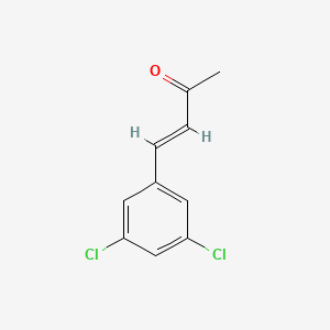 molecular formula C10H8Cl2O B13601062 4-(3,5-Dichlorophenyl)but-3-en-2-one 