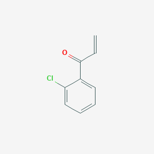 molecular formula C9H7ClO B13601145 1-(2-Chlorophenyl)prop-2-en-1-one CAS No. 89638-23-3