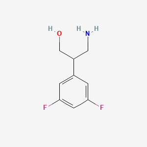 3-Amino-2-(3,5-difluorophenyl)propan-1-ol