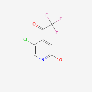 1-(5-Chloro-2-methoxypyridin-4-yl)-2,2,2-trifluoroethanone