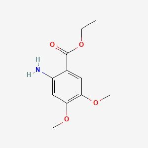 B1360123 Ethyl 6-amino-3,4-dimethoxybenzoate CAS No. 20323-74-4