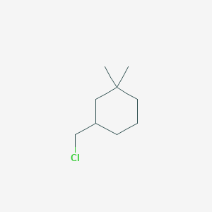 3-(Chloromethyl)-1,1-dimethylcyclohexane