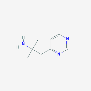 1,1-Dimethyl-2-pyrimidin-4-ylethylamine