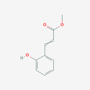 molecular formula C10H10O3 B1360129 3-(2-羟基苯基)丙-2-烯酸甲酯 CAS No. 20883-98-1