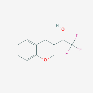 1-(Chroman-3-yl)-2,2,2-trifluoroethan-1-ol