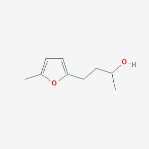 molecular formula C9H14O2 B13601347 4-(5-Methylfuran-2-yl)butan-2-ol CAS No. 17162-96-8