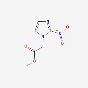 molecular formula C6H7N3O4 B1360135 2-硝基咪唑-1-乙酸甲酯 CAS No. 22813-31-6