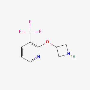 2-(Azetidin-3-yloxy)-3-(trifluoromethyl)pyridine