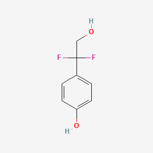 4-(1,1-Difluoro-2-hydroxyethyl)phenol