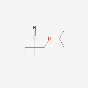 1-(Isopropoxymethyl)cyclobutane-1-carbonitrile