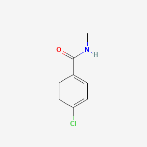 molecular formula C8H8ClNO B1360146 4-chloro-N-methylbenzamide CAS No. 6873-44-5