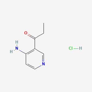 1-(4-Aminopyridin-3-yl)propan-1-onehydrochloride