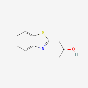 2-Benzothiazoleethanol,alpha-methyl-,(alphaR)-(9CI)