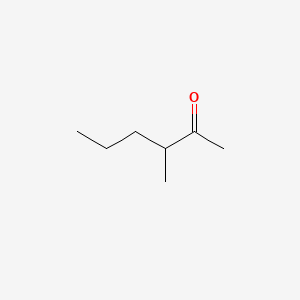 molecular formula C7H14O B1360152 3-甲基己烷-2-酮 CAS No. 2550-21-2