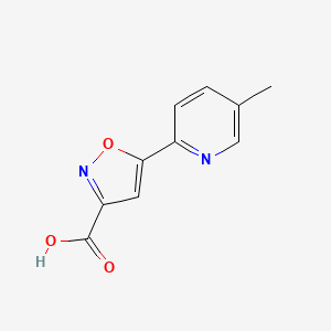 5-(5-Methyl-2-pyridyl)isoxazole-3-carboxylic Acid