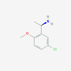 (1R)-1-(5-Chloro-2-methoxyphenyl)ethan-1-amine