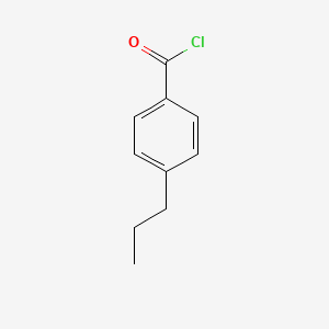 molecular formula C10H11ClO B1360159 4-丙基苯甲酰氯 CAS No. 52710-27-7