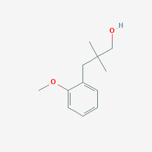 3-(2-Methoxyphenyl)-2,2-dimethylpropan-1-ol