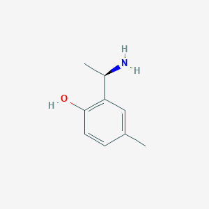 (R)-2-(1-Aminoethyl)-4-methylphenol